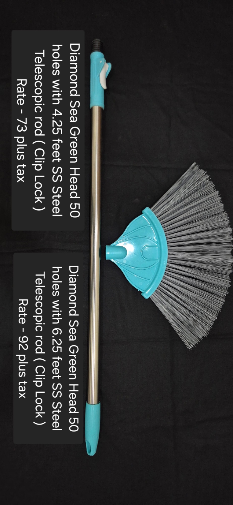Diamond Sea Green Steel 4.25 Feet Rod